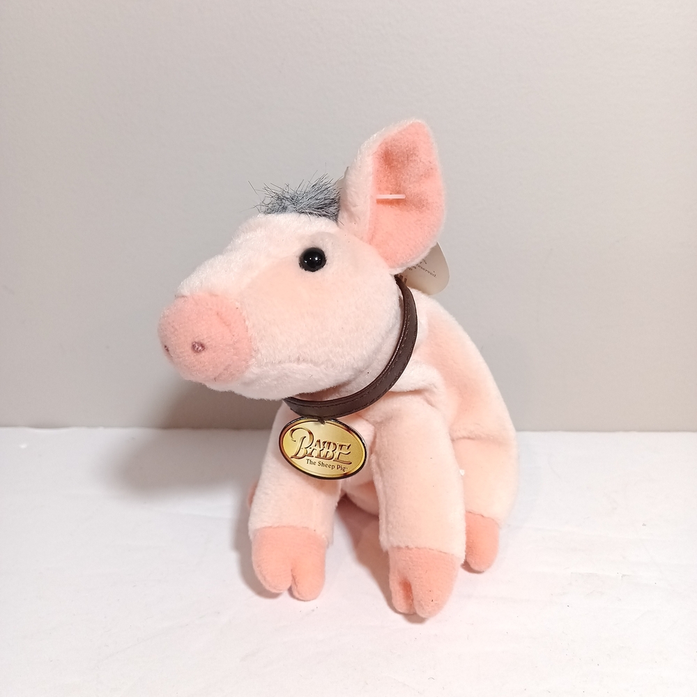 Gund Babe The Sheep Pig Plush Stuffed Animal 1997 With Tags